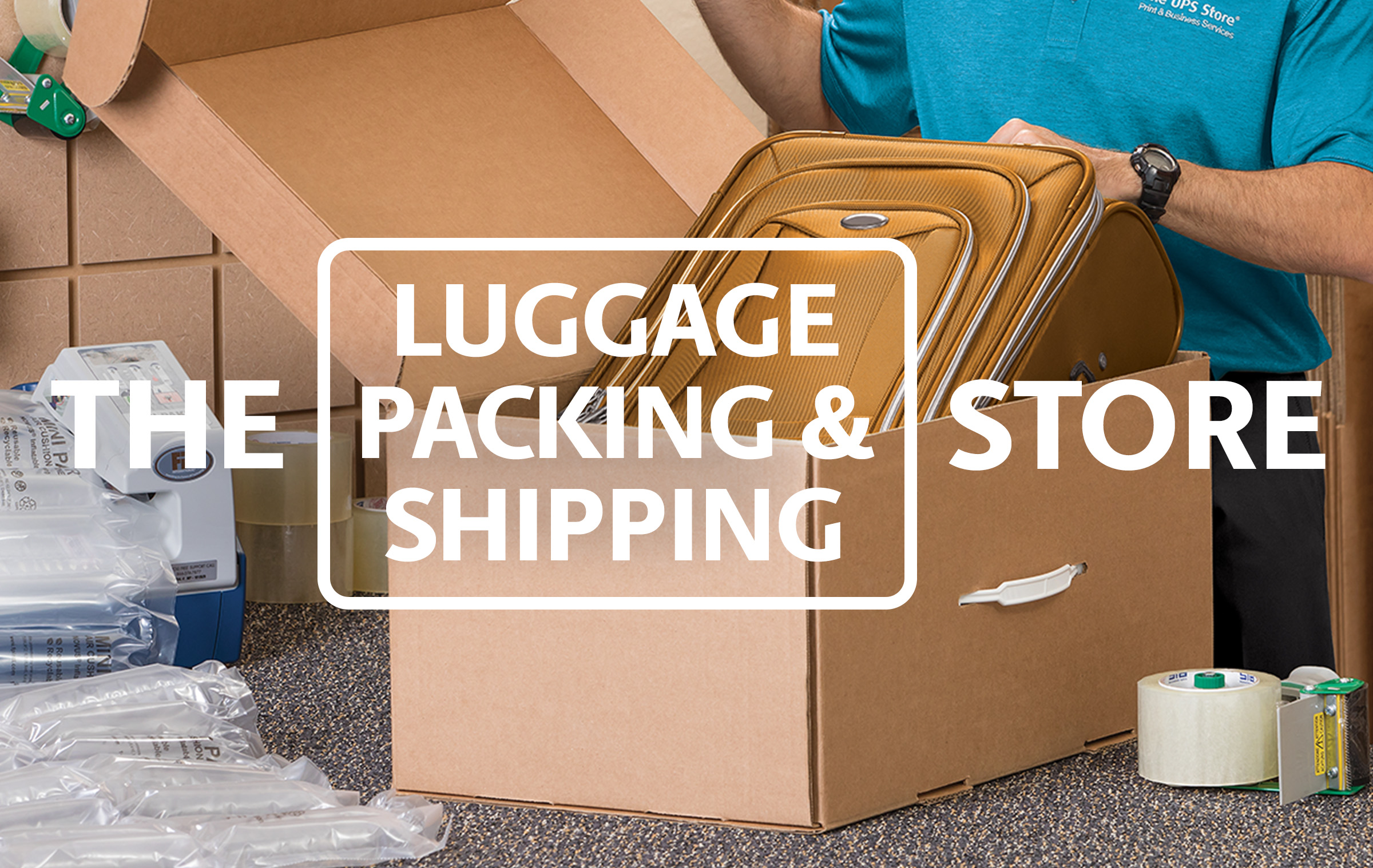 Shipping luggage deals ups